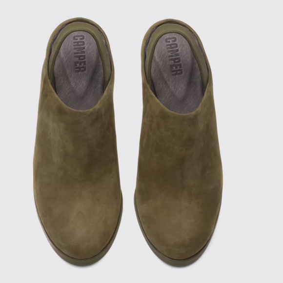 Camper Kara Mule K200765-002 in Kiwi suede, Size 38/8 - Picture 11 of 11